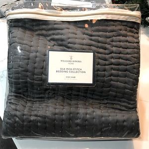 1 Williams-Sonoma King Sham